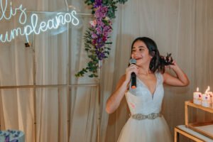 quince agustina soplar vela